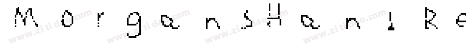 MorgansHand Regular字体转换